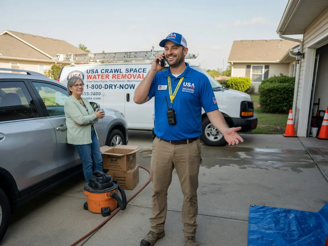 Crawl Space Water Removal Cowden, IL FAQs